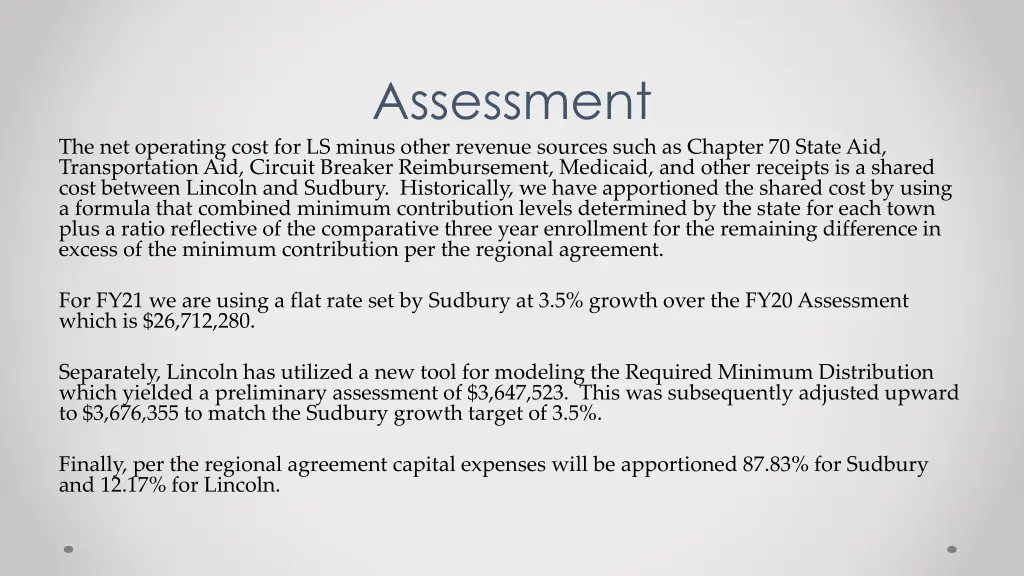 assessment