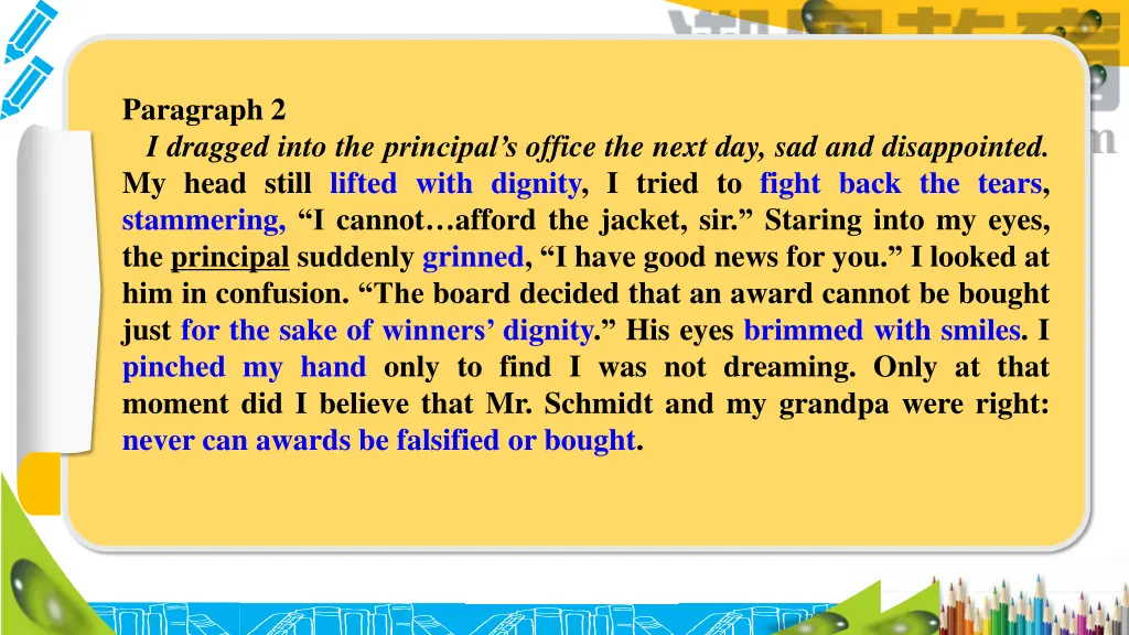 paragraph 2 i dragged into the principal s office 1
