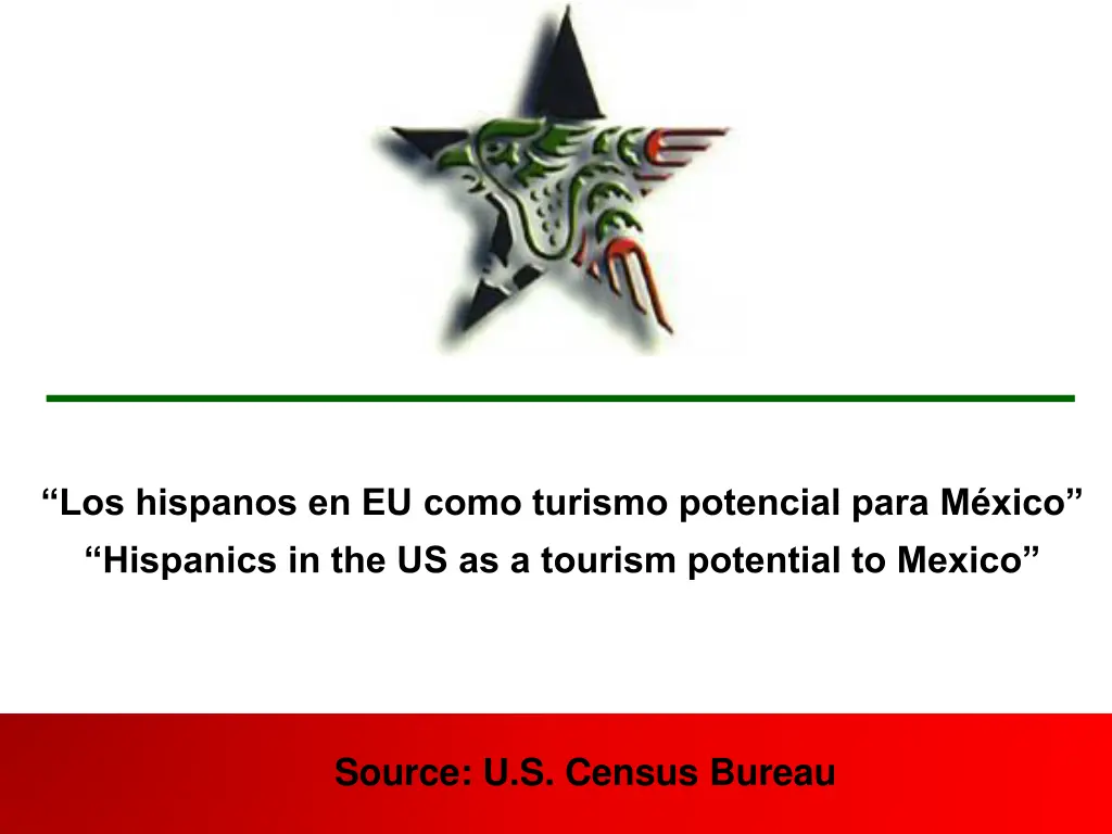 los hispanos en eu como turismo potencial para