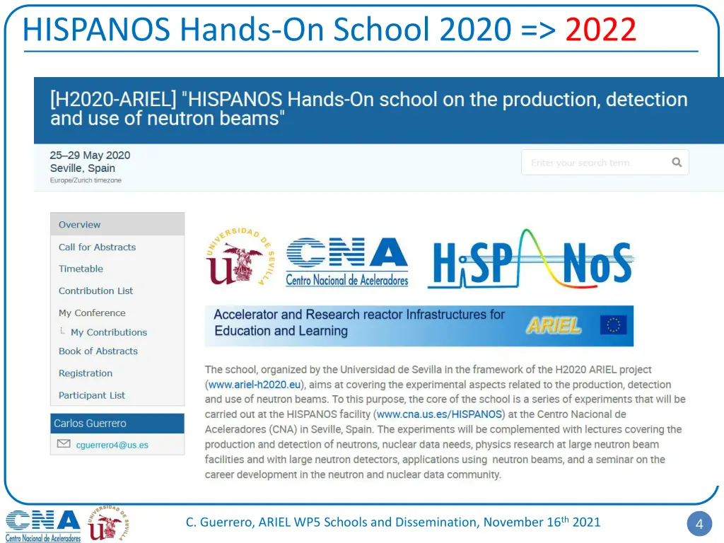 hispanos hands on school 2020 2022