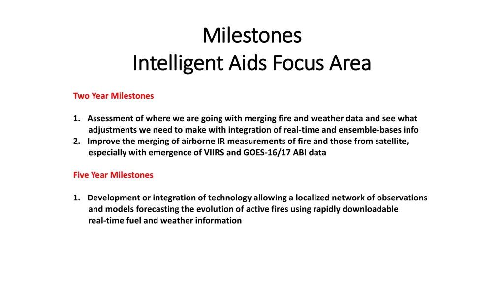milestones milestones 3