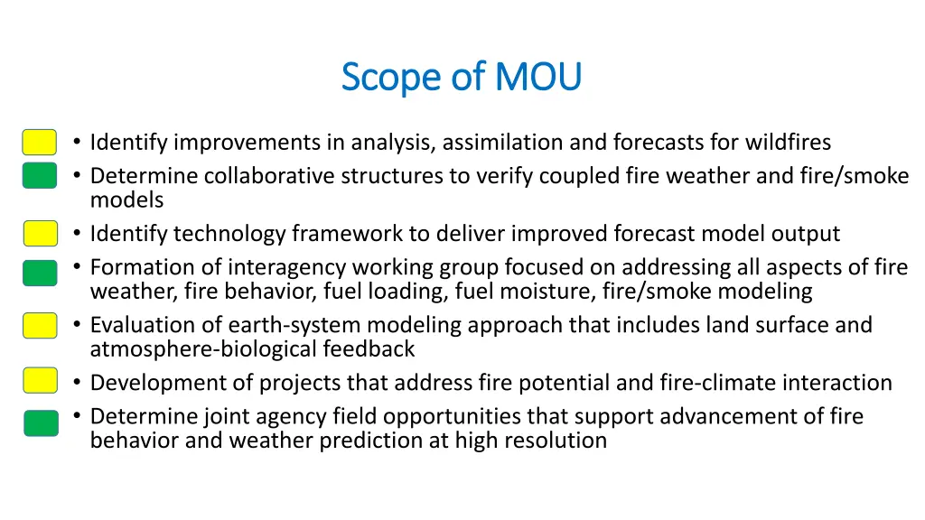 scope of mou scope of mou
