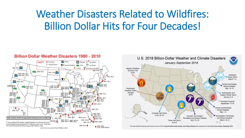 weather disasters related to wildfires weather