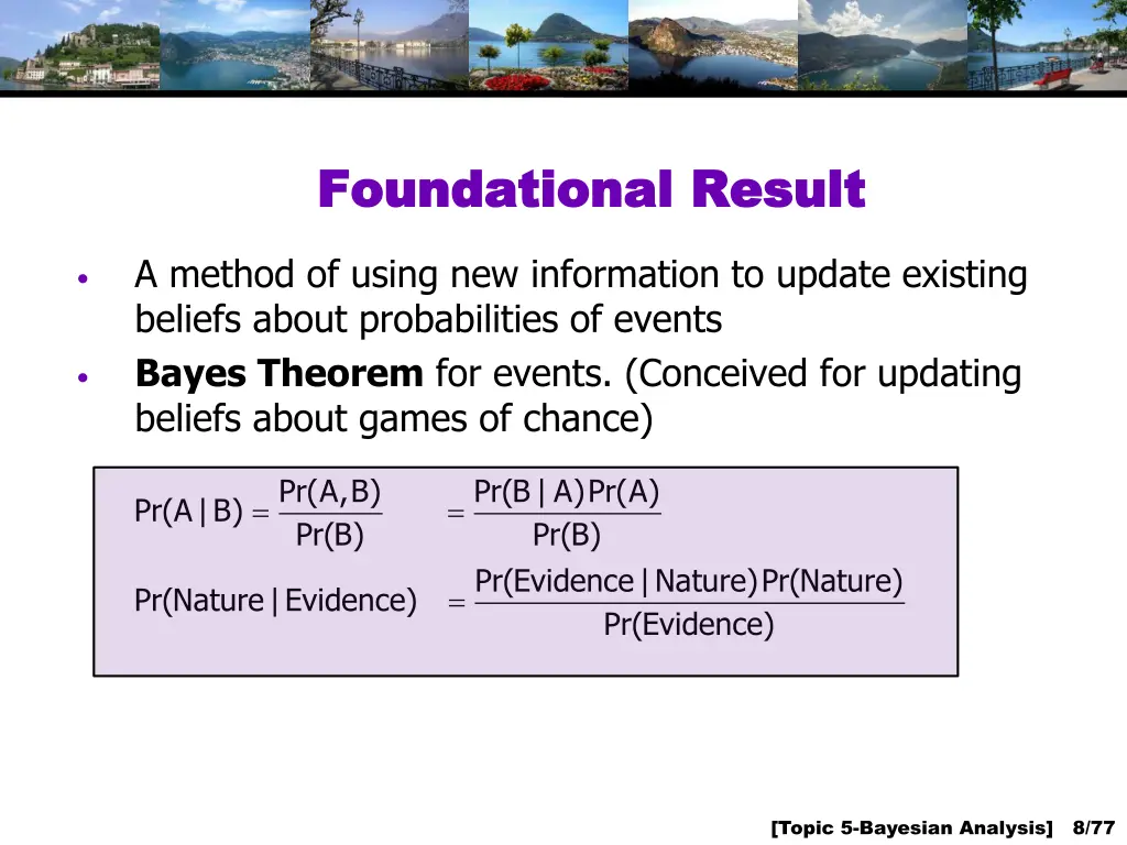 foundational result foundational result