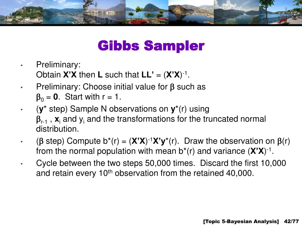 gibbs sampler gibbs sampler