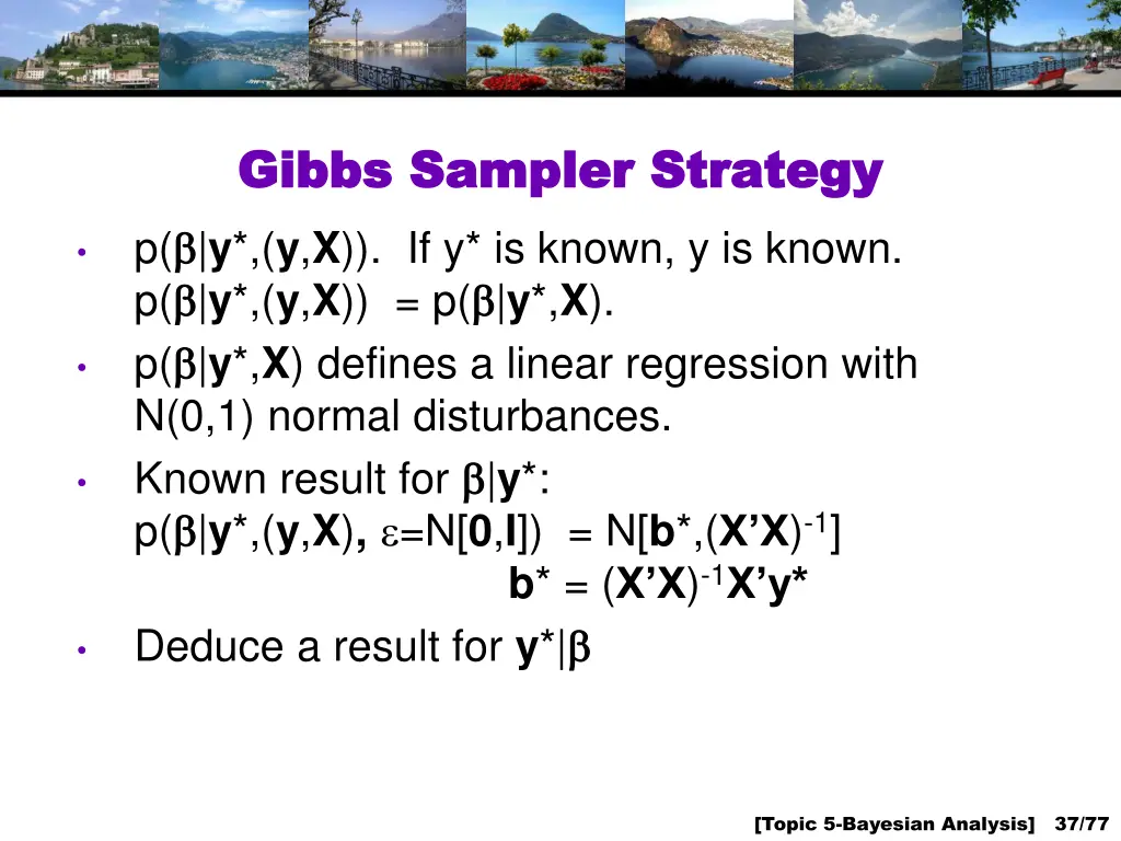 gibbs sampler strategy gibbs sampler strategy