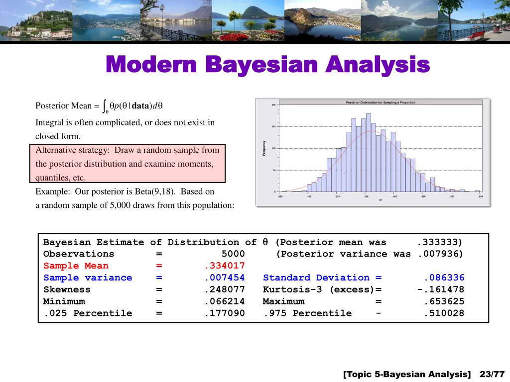 modern bayesian analysis modern bayesian analysis