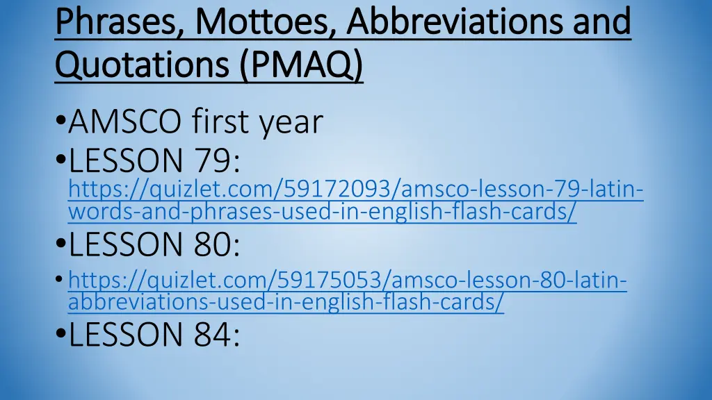 phrases mottoes abbreviations and phrases mottoes