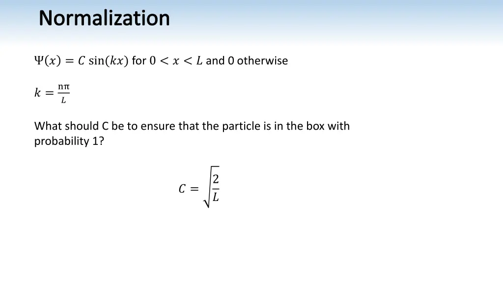 normalization