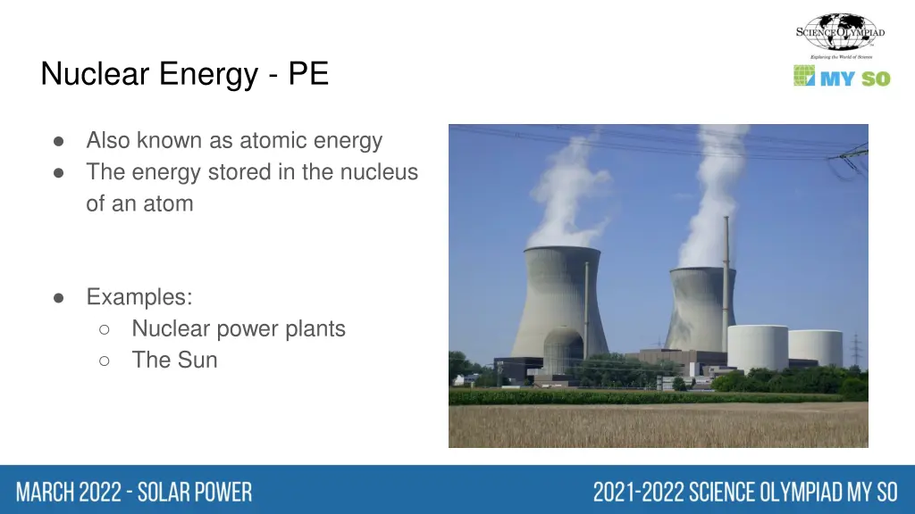 nuclear energy pe