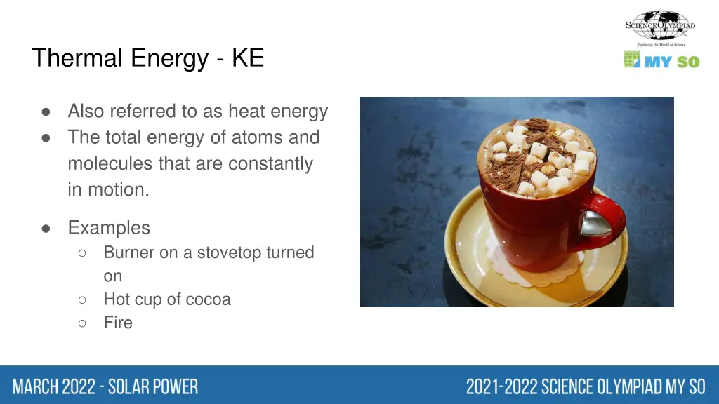 thermal energy ke