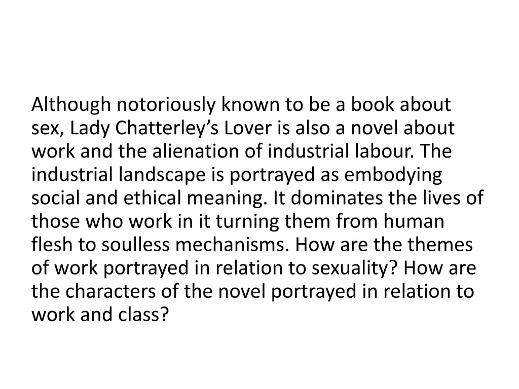 although notoriously known to be a book about