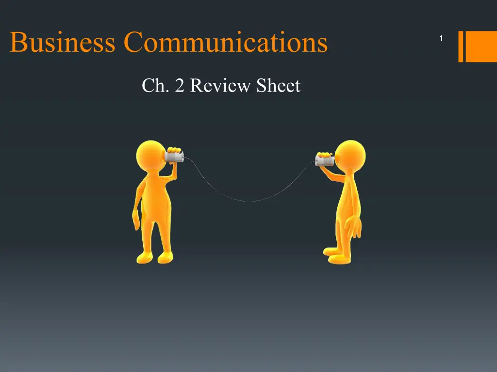 business communications ch 2 review sheet