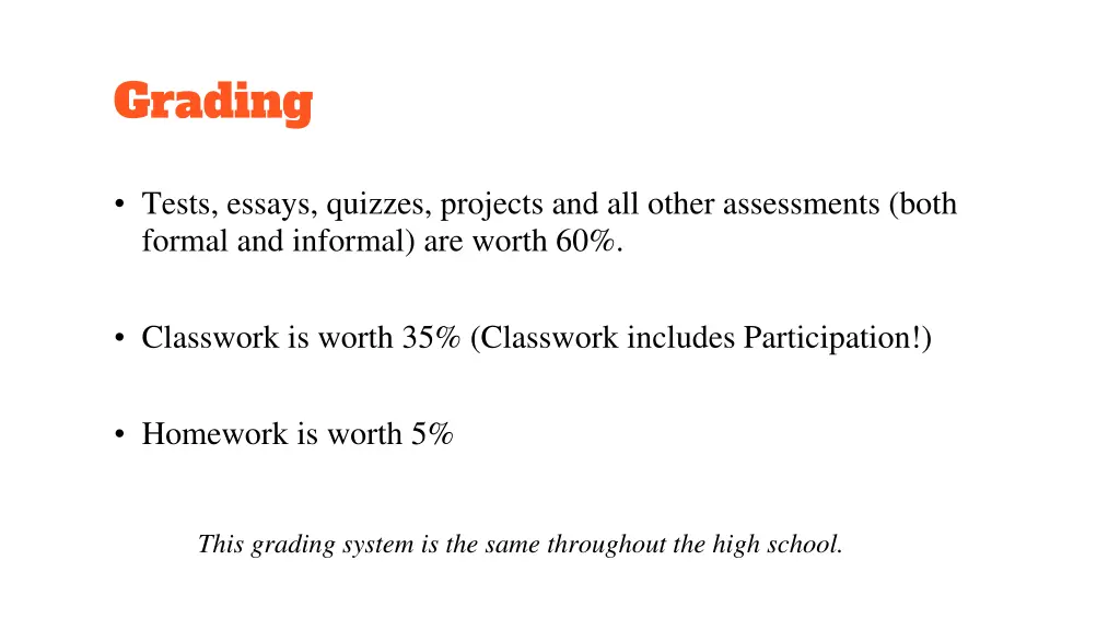 grading