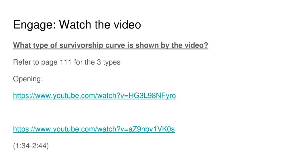 engage watch the video