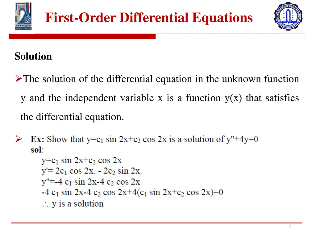 first order differential equations 4