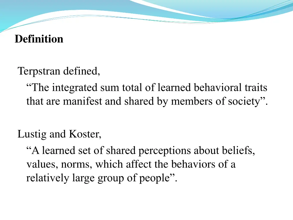 definition