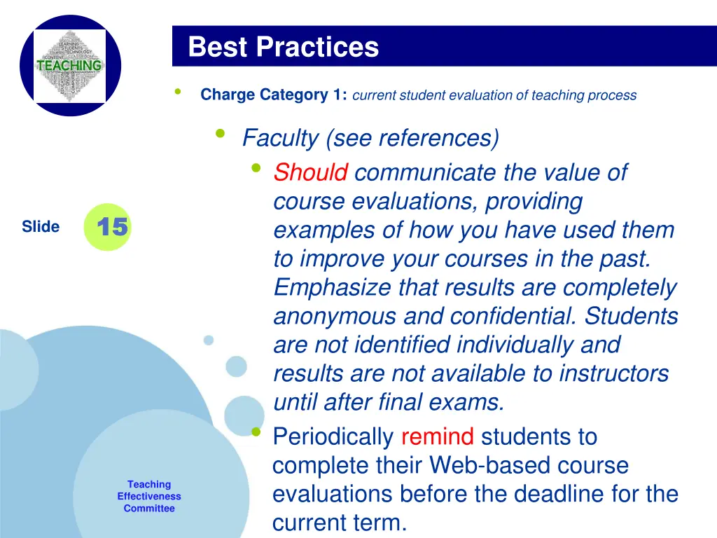 best practices