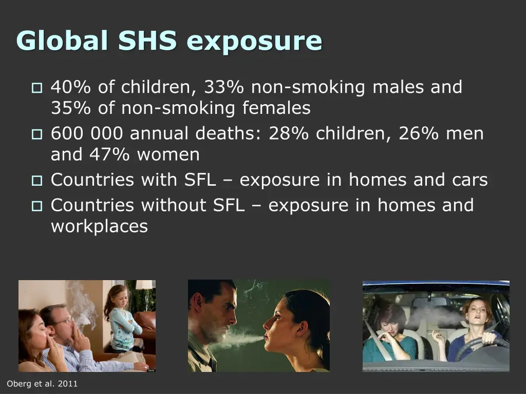 global shs exposure