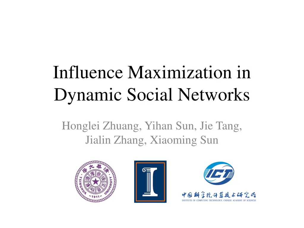 influence maximization in dynamic social networks