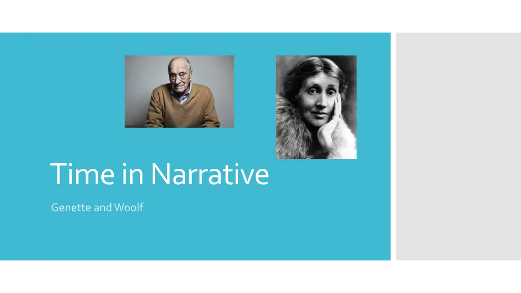 time in narrative