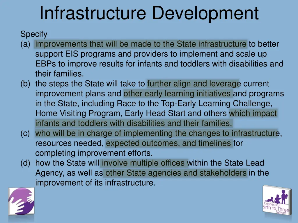 infrastructure development