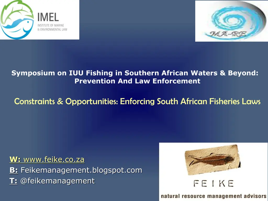 symposium on iuu fishing in southern african
