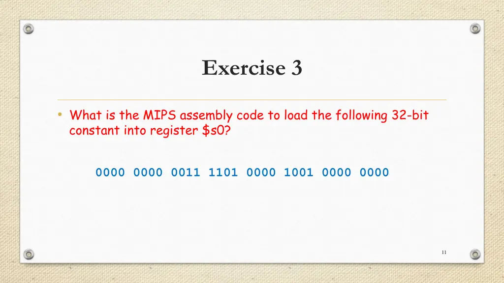 exercise 3