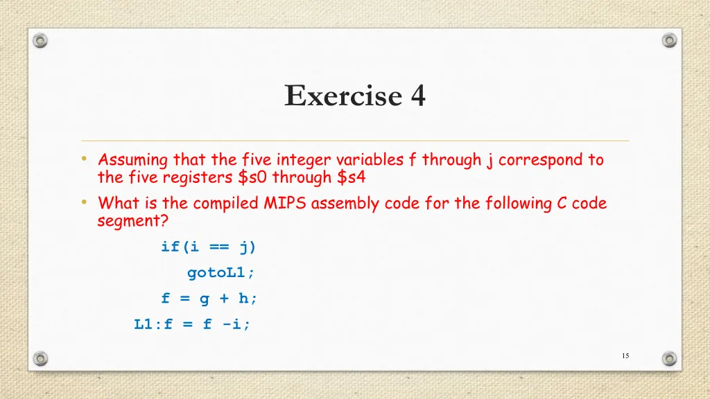 exercise 4