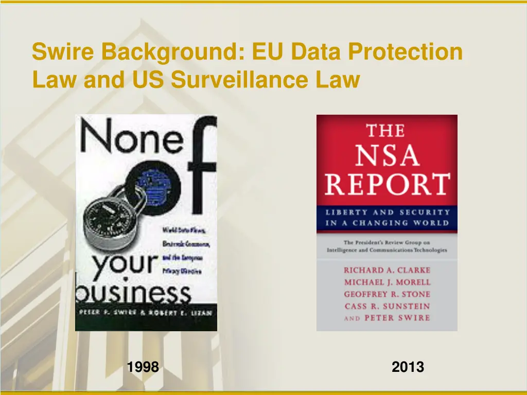 swire background eu data protection