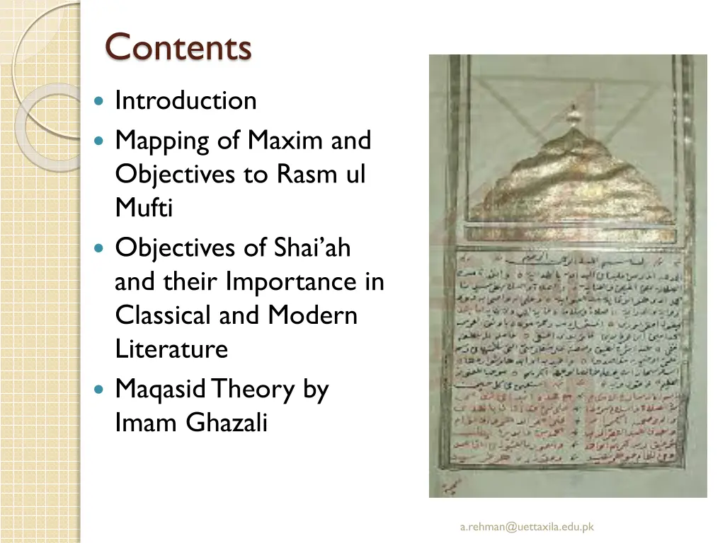 contents