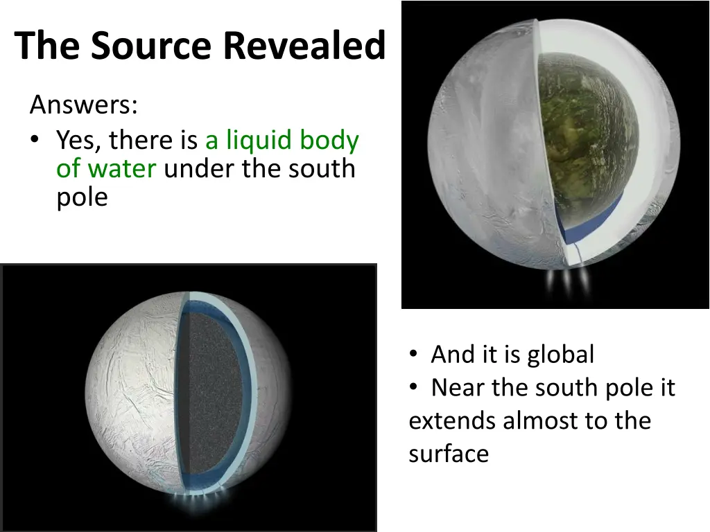 the source revealed