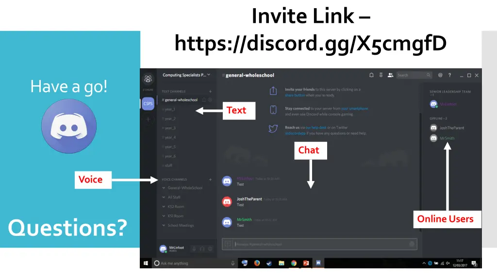 invite link