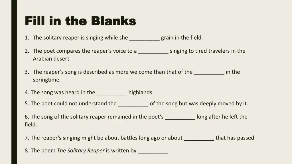 fill in the blanks fill in the blanks
