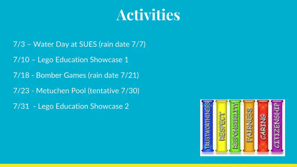 activities