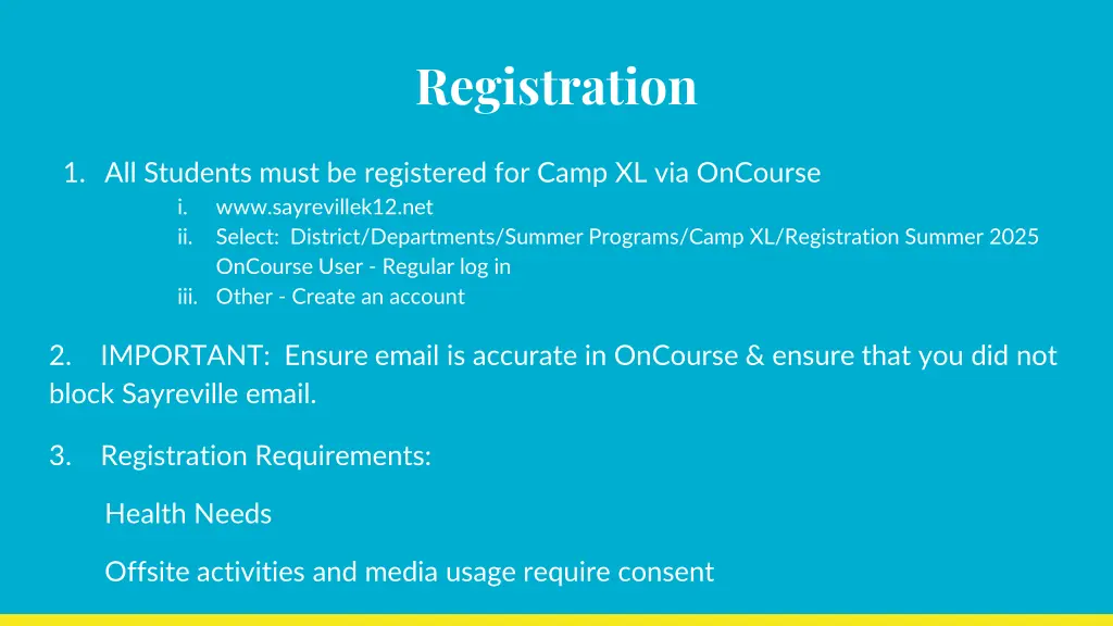 registration