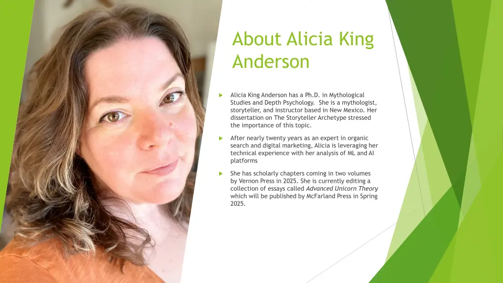 about alicia king anderson
