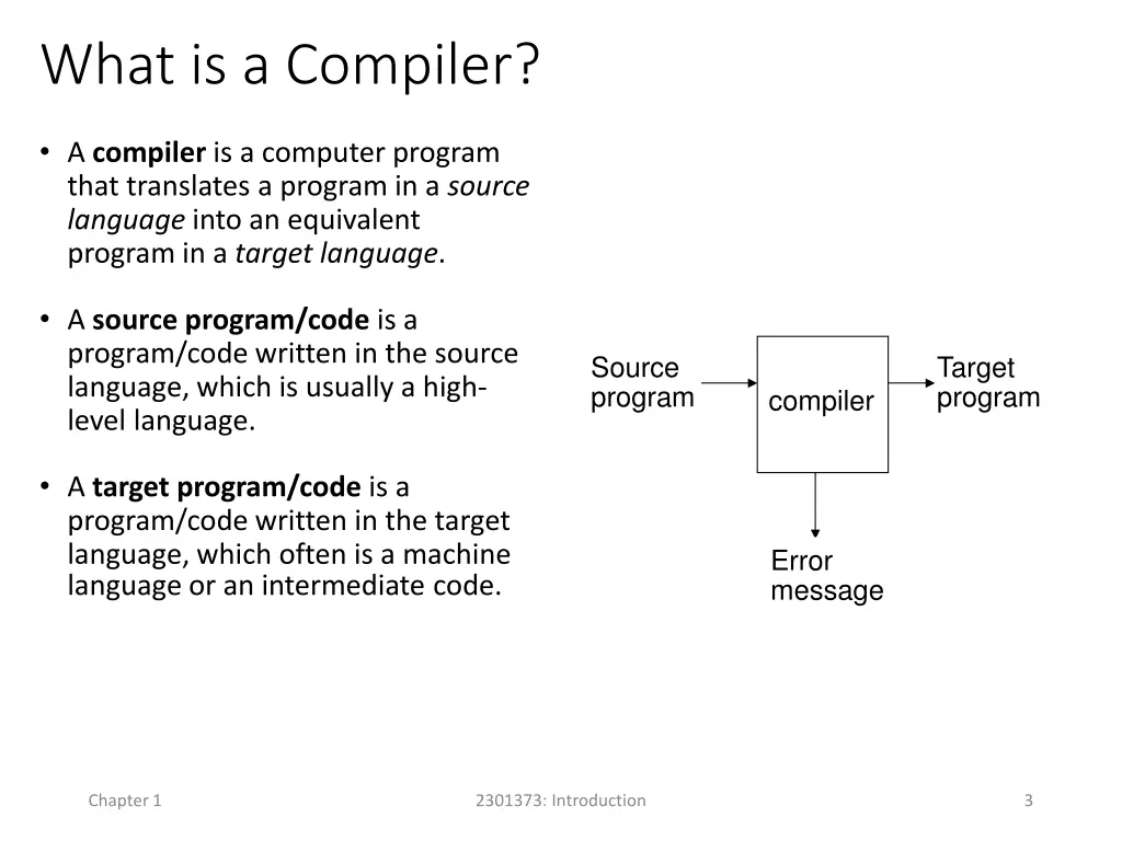 what is a compiler