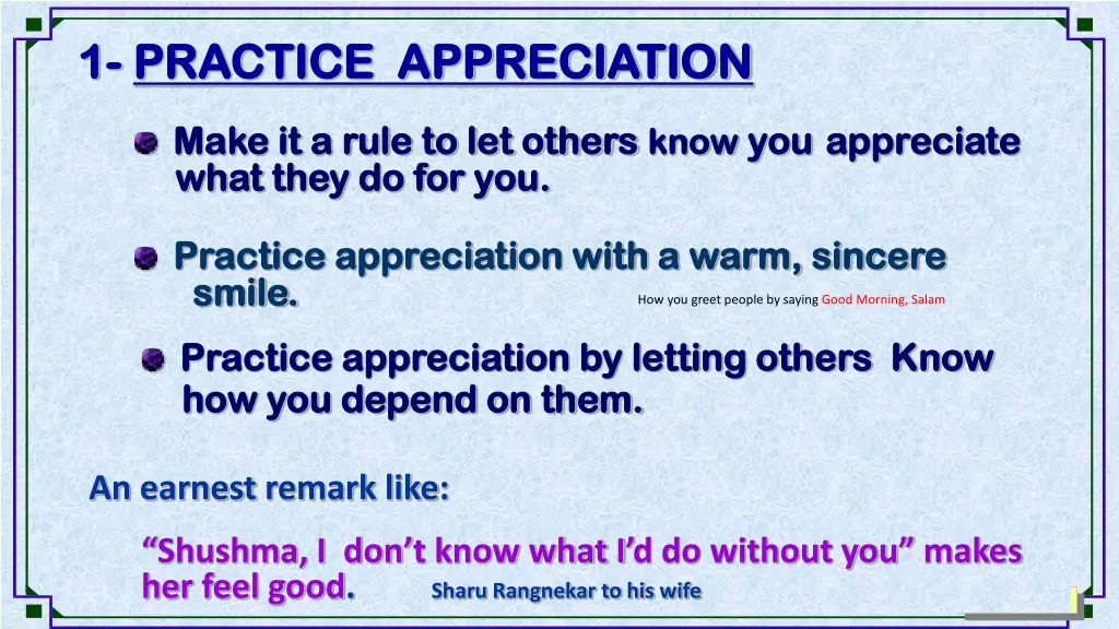 1 1 practice appreciation practice appreciation