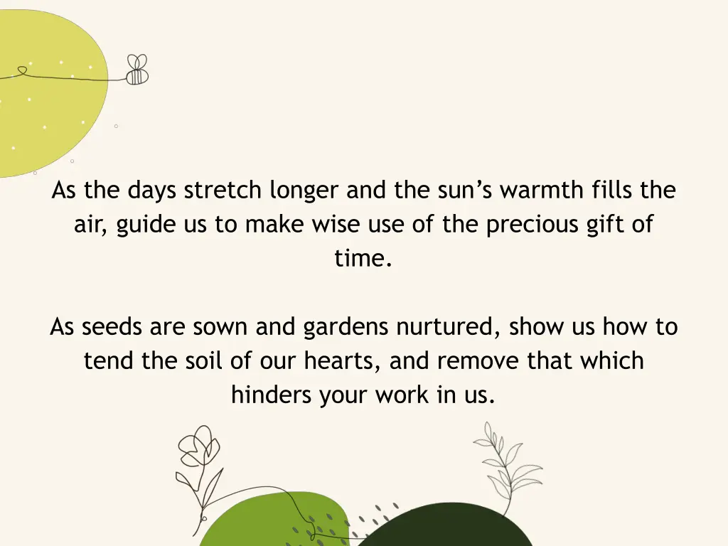as the days stretch longer and the sun s warmth