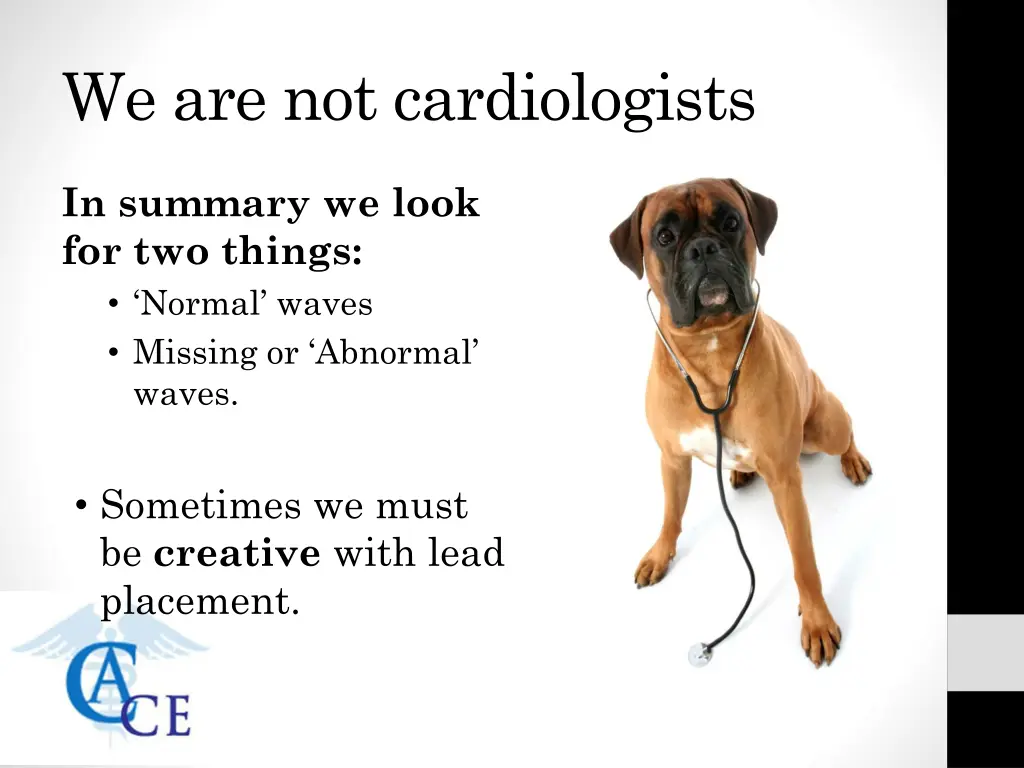 we are not cardiologists 1