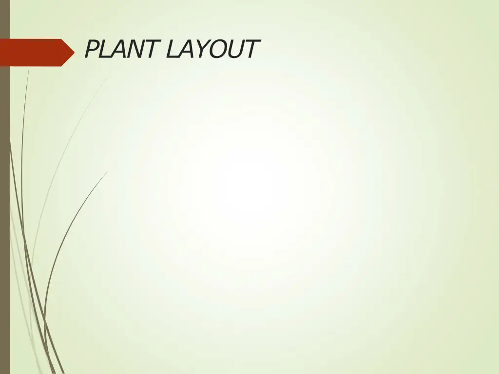 plant layout
