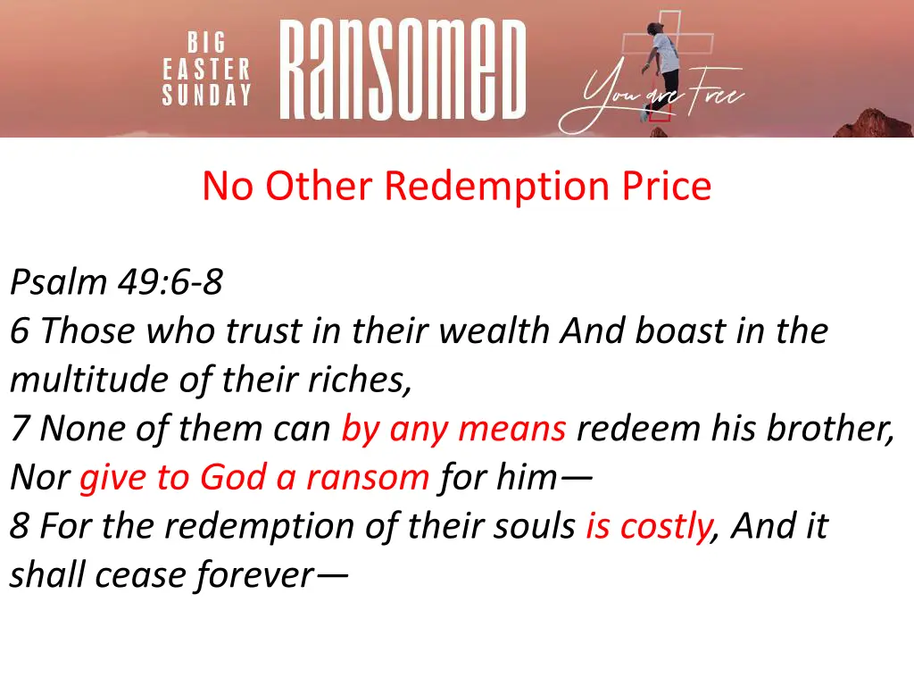 no other redemption price
