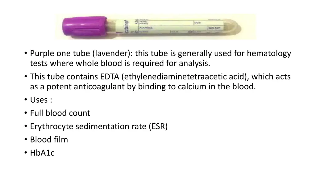 purple one tube lavender this tube is generally