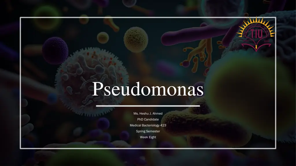 pseudomonas