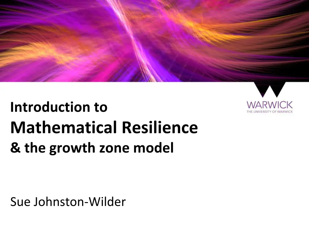 introduction to mathematical resilience