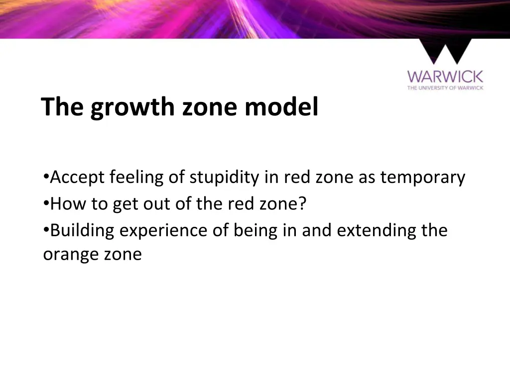 the growth zone model 2