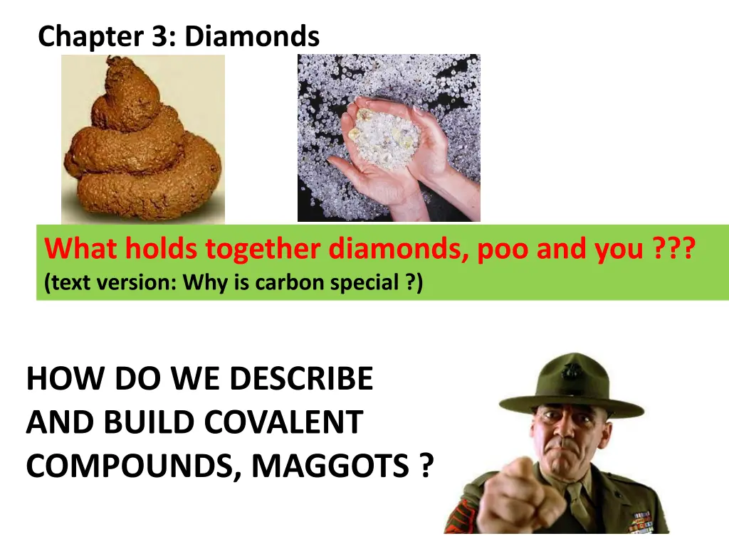 chapter 3 diamonds
