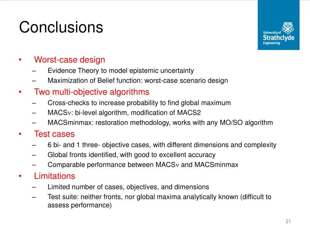 conclusions