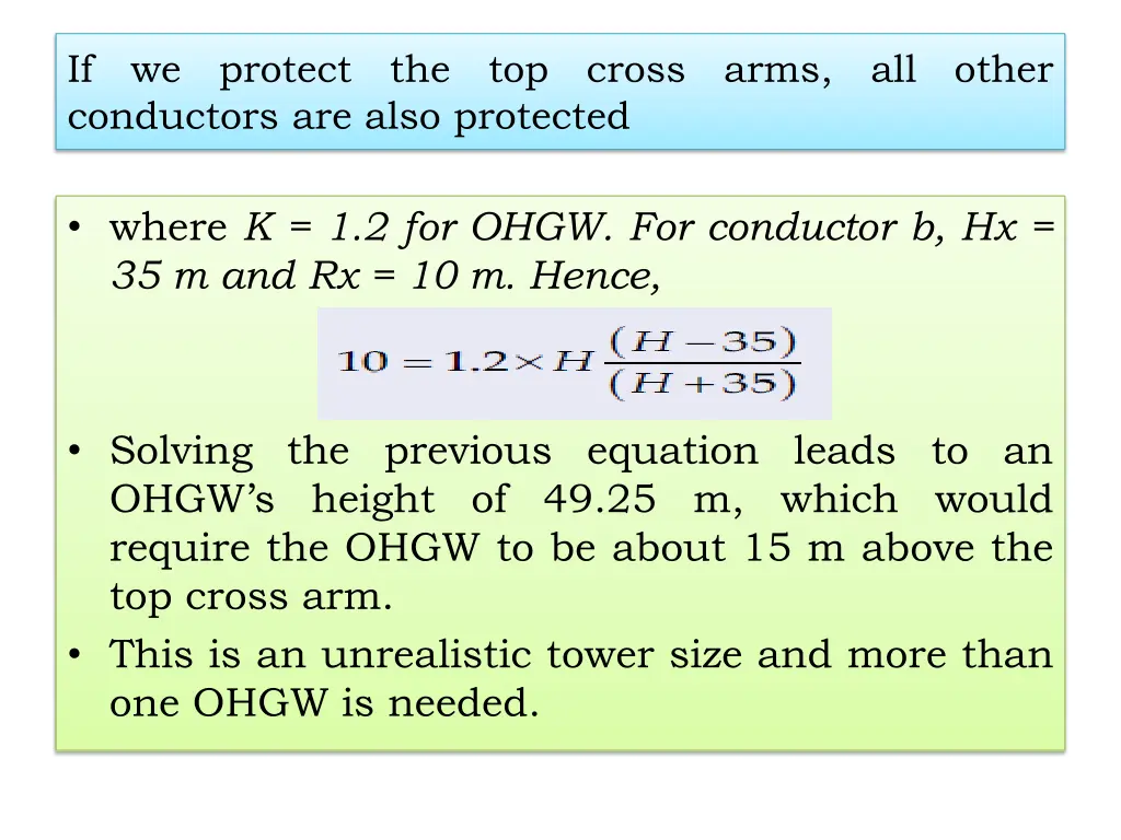 if conductors are also protected